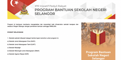 Program Bantuan Sekolah Negeri Selangor 2022