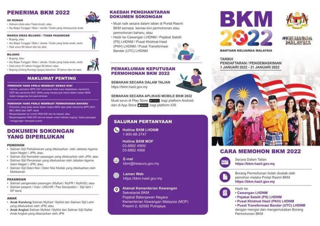 Lhdn Bantuan Keluarga Malaysia