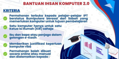 Tawaran Bantuan Ihsan Komputer 2.0 (BAIK 2.0) Kerajaan Negeri Sabah