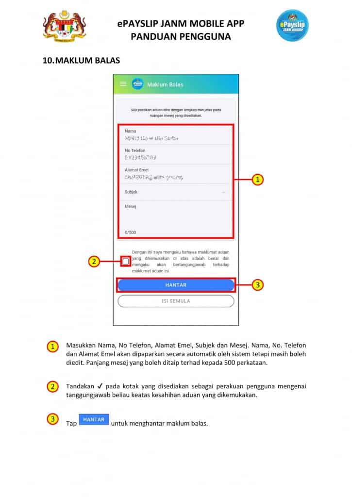 Semakan Slip Gaji Online Di E-Penyata Gaji JANM